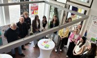 Vernissage einer Studierendenausstellung von der Fachhochschule