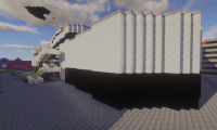 Soest in Minecraft - Außenansicht eines Gebäudes