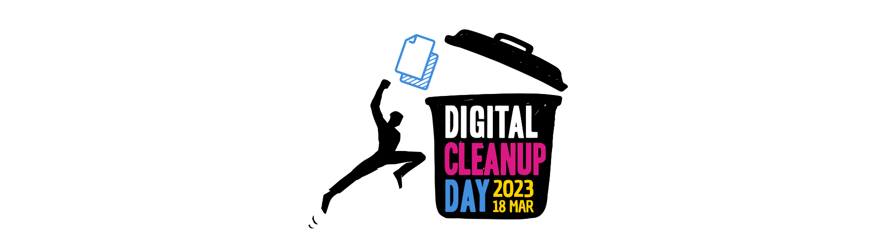 Plakat vom Digital Clean up Day