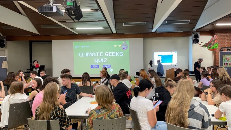 Quiz-Abend beim Multinationalen Jugendcamp in Soest