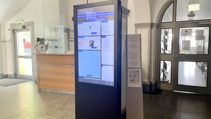 Soest wird noch digitaler: Neue Infostelen bringen die SoestApp direkt in die Stadt