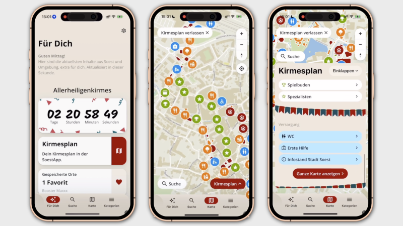 Mit der SoestApp die Kirmes im Handy