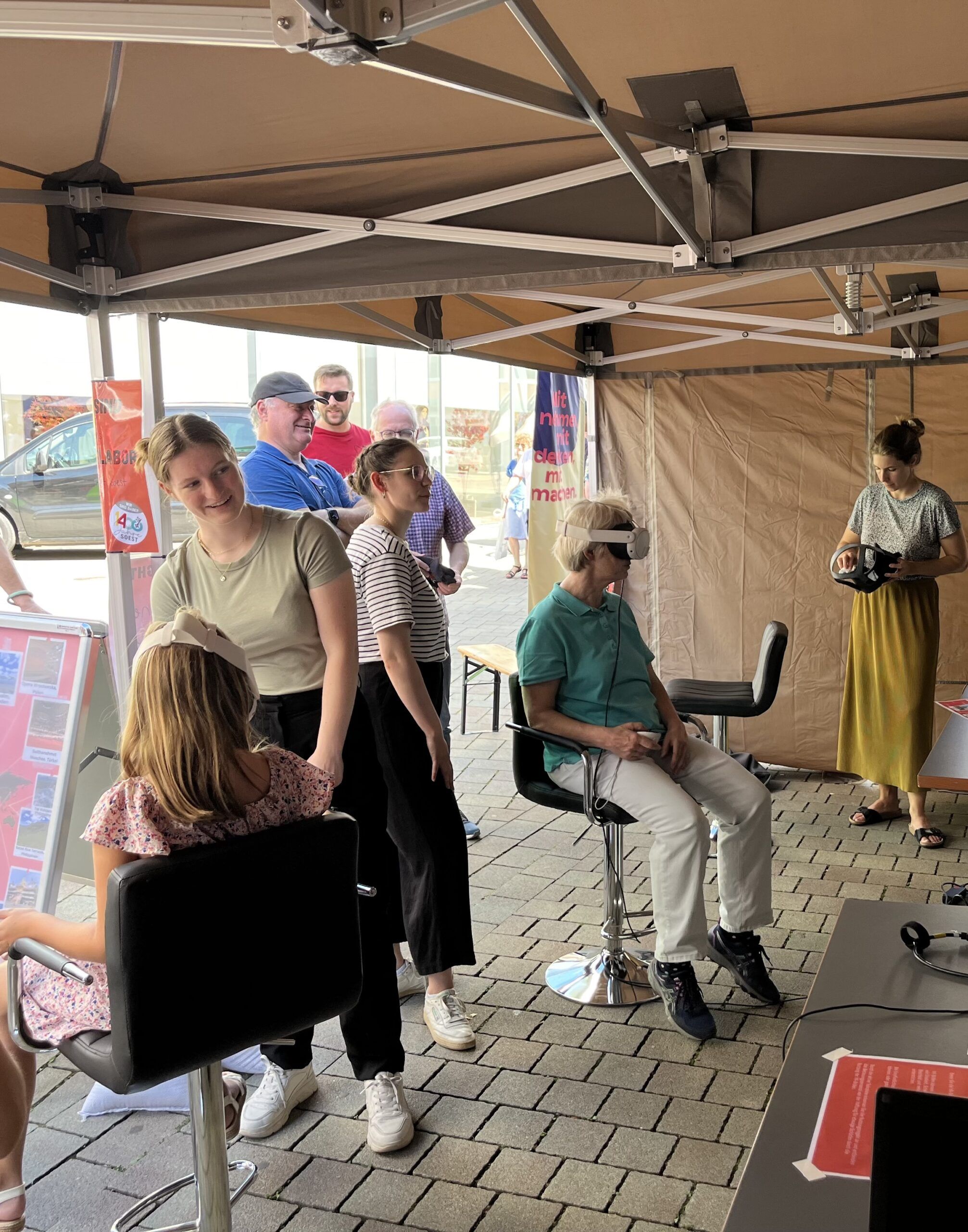 Außenansicht des Gebäudes vom stadtLabor Soest