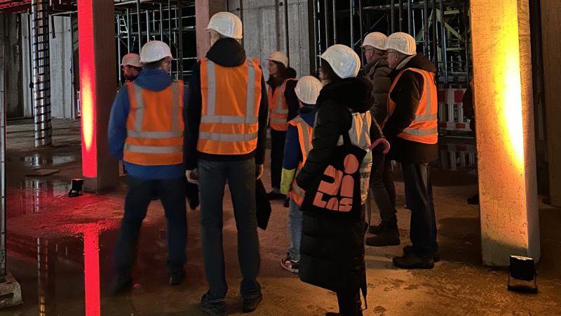 Ein Blick in die Zukunft: After Work Austausch auf der DiLAS-Baustelle