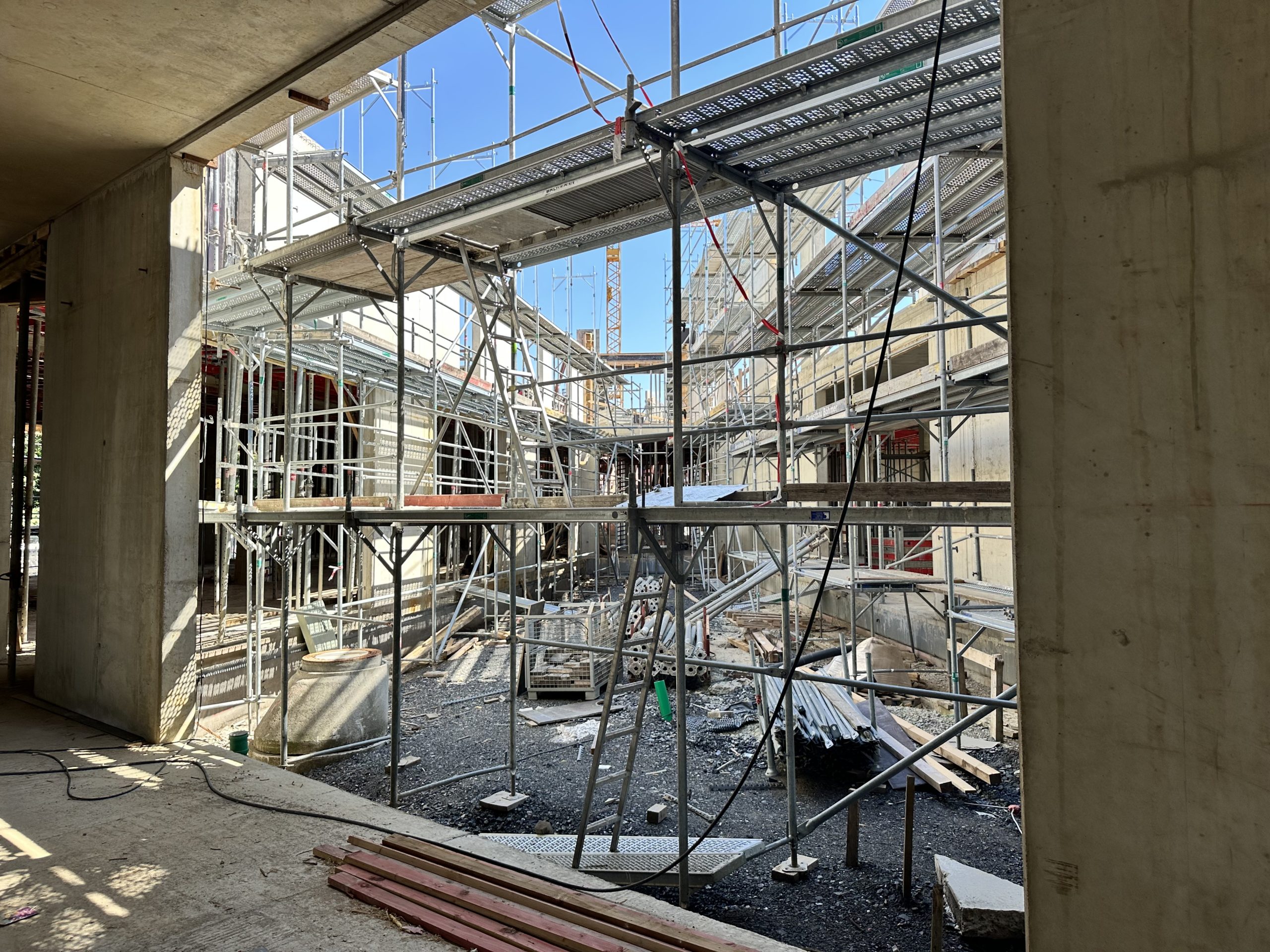 DiLAS-Baustelle Stand August 2025