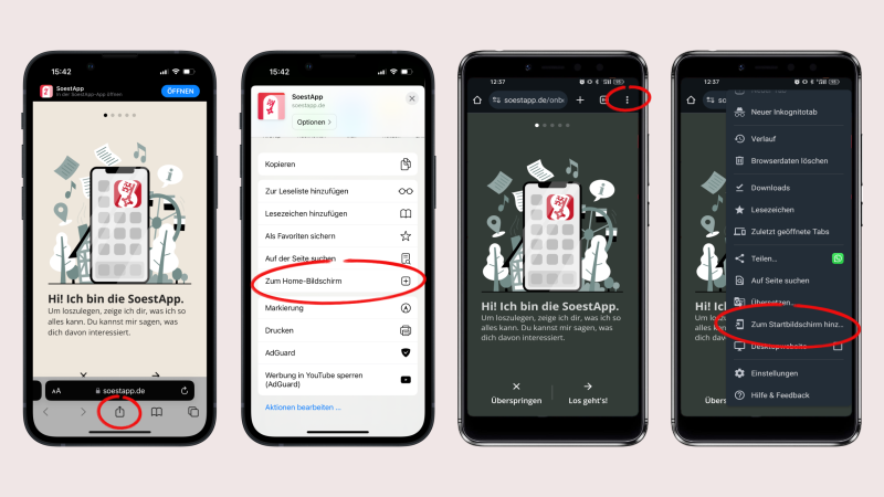 SoestApp ohne Download nutzen