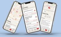 Mock up der SoestApp mit dem neuen Modul sich Baustellen anzeigen zu lassen