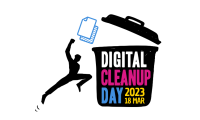 Plakat vom Digital Clean up Day