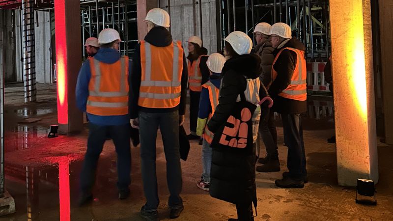 Ein Blick in die Zukunft: After Work Austausch auf der DiLAS-Baustelle