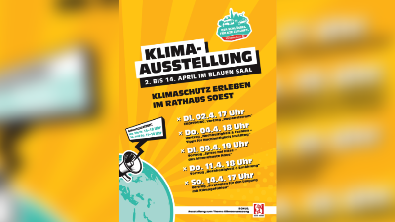 Klimaschutz erleben im Rathaus Soest